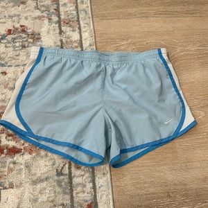 Light blue Nike shorts